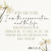 Jesus Said Poster Print by Kimberly Allen # KASQ2085