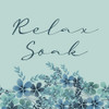 Relax Soak 1 Poster Print by Kimberly Allen # KASQ2022A