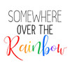 Rainbow 2 Poster Print by Kimberly Allen # KASQ1971B