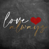 Love Always 1 Poster Print by Kimberly Allen # KASQ1964A