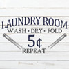 Laundry Room Square Poster Print by Allen Kimberly # KASQ1888A