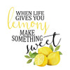 Fresh Lemons 6 Poster Print by Allen Kimberly # KASQ1865C