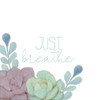 Just Breathe 1 Poster Print by Allen Kimberly # KASQ1810A