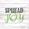 Spread Joy Plaid Poster Print by Allen Kimberly # KASQ1813A