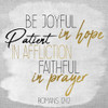 Be Joyful Square Poster Print by Allen Kimberly # KASQ1733A