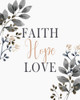 Faith Hope Love Poster Print by Allen Kimberly # KARC1839A
