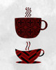 Coffee Pattern 2 Poster Print by Allen Kimberly # KARC1810B