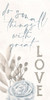 Simply Blessed Floral 2 Poster Print by Kimberly Allen # KARN407B