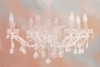 Blush Chandelier Poster Print by Allen Kimberly # KARN247A