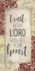 Trust in the Lord 1 Poster Print by Allen Kimberly # KARN237A