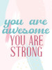 Positive Affirmations 2 Poster Print by Kimberly Allen # KARC2144B