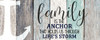 Family is the Anchor Poster Print by Allen Kimberly # KAPL430C