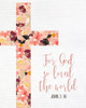 For God so Loved Poster Print by Kimberly Allen # KARC2078A