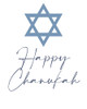 Happy Chanukah Poster Print by Kimberly Allen # KARC2024A