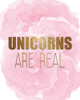Unicorns are Real v2 Poster Print by Kimberly Allen # KARC2003B