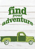 Green Happy Camper 2 Poster Print by Allen Kimberly # KARC1674B
