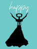 Happy Poster Print by Jamie Phillip # JRV270A