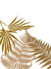 Gold Fern 2 Poster Print by Jamie Phillip # JRV217B