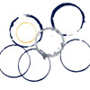 Circles  Poster Print by Jamie Phillip # JS438B