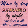 Mom By Day Poster Print by Jamie Phillip # JS277A