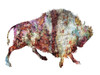 Rustic Bison 4 Poster Print by Jamie Phillip # JRH186D