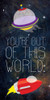 Out Of This World Blue Poster Print by Jace Grey # JGRN054A