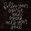 Follow Your Spirit Poster Print by Jaxn Blvd. Jaxn Blvd. # JAXN490