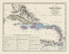 West Indies - Mitchell 1877 Poster Print by Mitchell Mitchell # ITWI0013