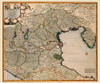 Venice Region Italy - De Wit 1688 Poster Print by De Wit De Wit # ITVE0005