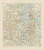 Lake Lucerne Rigi Switzerland - Swiss Guide 1917 Poster Print by Swiss Guide Swiss Guide # ITSW0044