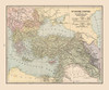Turkish Empire - Cram 1888 Poster Print by Cram Cram # ITTE0001