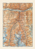 Stalden Region Switzerland - Baedeker 1921 Poster Print by Baedeker Baedeker # ITSW0092