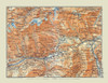 Ilanz Region Switzerland - Baedeker 1921 Poster Print by Baedeker Baedeker # ITSW0078