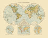 Western Eastern Hemispheres Poster Print by Unknown Unknown # ITWO0194