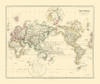 Mercator Projection - Arrowsmith 1844 Poster Print by Arrowsmith Arrowsmith # ITWO0122