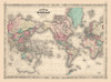 Mercator Projection - Johnson Poster Print by Johnson Johnson # ITWO0148