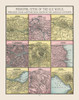 Cities of World - Cram 1892 Poster Print by Cram Cram # ITWO0071