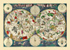Celestial Planisphere World Poster Print by Unknown Unknown # ITWO0090