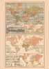 Ocean Currents Human Races World - Black 1867 Poster Print by Black Black # ITWO0040