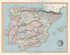 Spain Portugal - Arrowsmith 1840 Poster Print by Arrowsmith Arrowsmith # ITSP0106