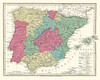 Spain Portugal - Wilkinson 1808 Poster Print by Wilkinson Wilkinson # ITSP0042