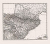 Northeast Spain Portugal - Perthes 1865 Poster Print by Perthes Perthes # ITSP0033