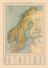 Europe Norway Sweden - Reynold 1921 Poster Print by Reynold Reynold # ITSC0042