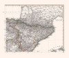 Northeast Spain - Perthes 1850 Poster Print by Perthes Perthes # ITSP0056