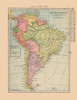 South America - Hammond 1910 Poster Print by Hammond Hammond # ITSA0063