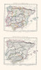 Spain Portugal - Arrowsmith 1828 Poster Print by Arrowsmith Arrowsmith # ITSP0008