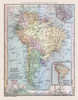 South America - Monteith 1882 Poster Print by Monteith Monteith # ITSA0066