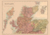 South Scotland - Black 1867 Poster Print by Black Black # ITSC0031