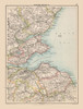 Southeast Scotland - Bartholomew 1892 Poster Print by Bartholomew Bartholomew # ITSC0025