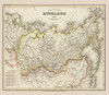 Asia Russia - Stich 1845 Poster Print by Stich Stich # ITRU0111